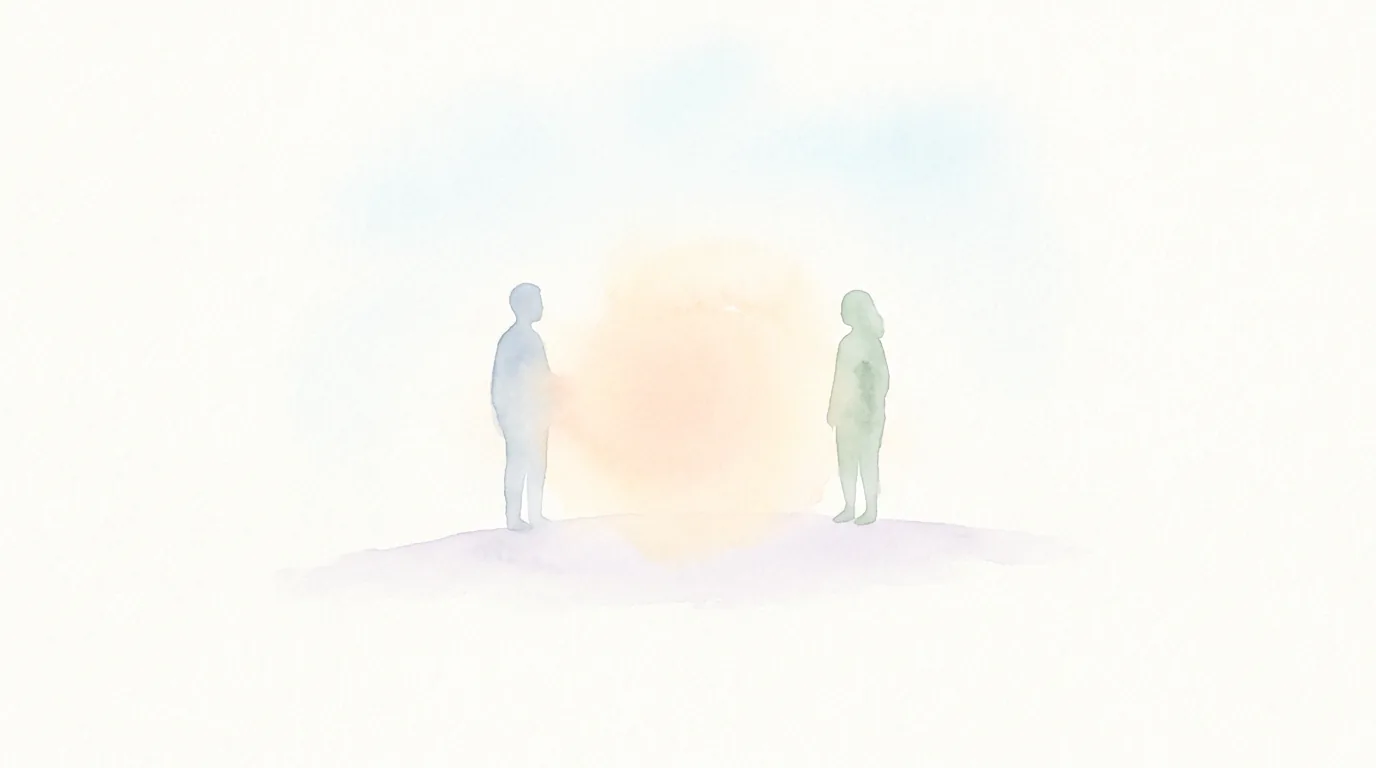 Мягкий образ человеческого контакта без давления и с уважением к дистанции