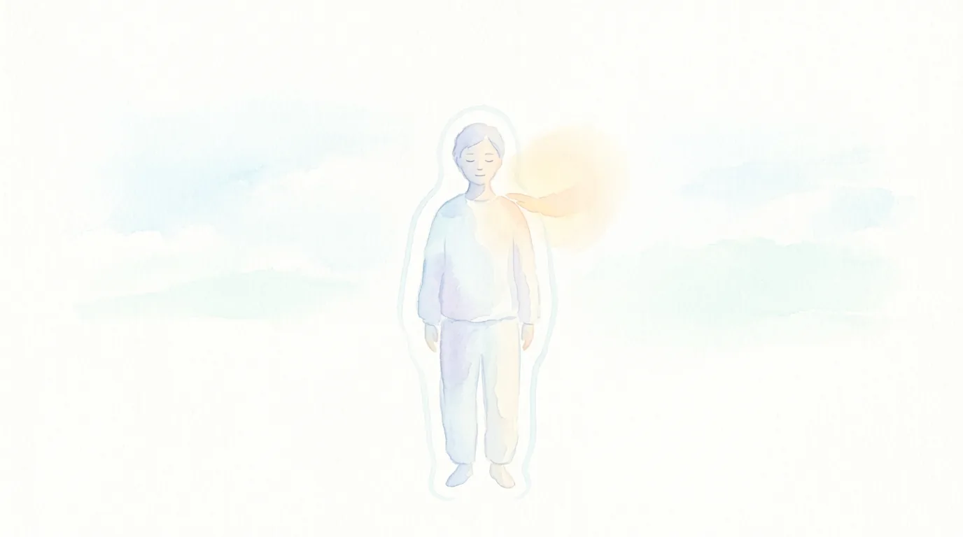 Мягкий образ безопасной тактильной поддержки и личных границ